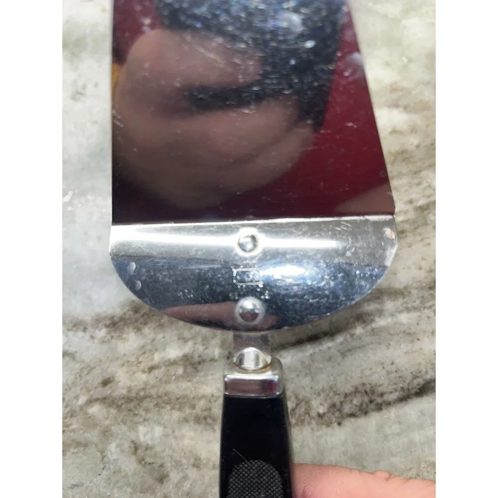 Ecko Stainless Steel Pie Server with Black Handle 10